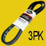 Gates Belts 3PK - Micro-V Belts