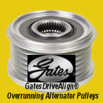 Gates Drive Align Over Running Alternator Pulleys