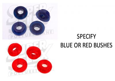 Superflex - Austin/Morris Mini, Moke Rear Subframe Rear Kit 76 on -