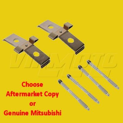 Front Brembo Pad Fitting Kit - Mitsubishi EVO 10 CZ4A