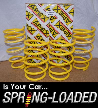 Apex Spring Kit Subaru Impreza Saloon/Estate WRX Excl STi 03-07 -30mm
