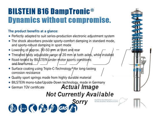 Bilstein B16 DampTronic - Coilover Suspension Kit - BMW 3-Series (F30) 2WD :49-255935