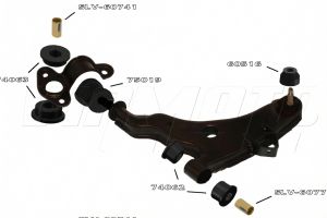 Front Bottom Arm Bush Kit - GTO/3000GT Mk2 10/1993 ONWARDS #3