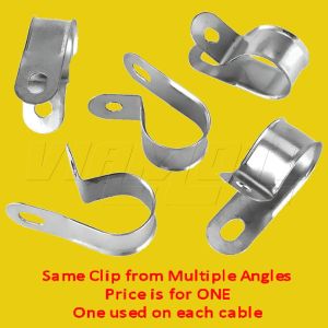 P Clip for Hand Brake Cable - Mitsubishi Lancer EVO 123/FTO/CM5A/CJ4A