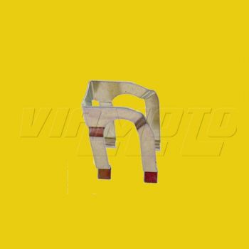 Square Retainer Clip - Rear Parking Brake Cable - Mitsubishi FTO #2