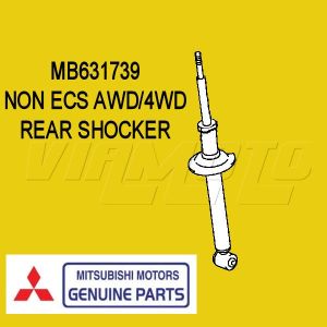 Rear NON ECS Shock Absorber MB631739 - Mitsubishi GTO/3000GT