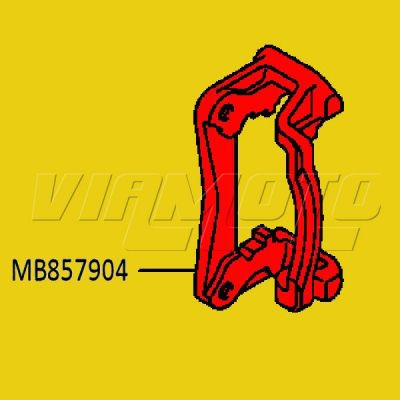 Rear Brake Caliper Mounting Bracket NON Brembo - EVO 456