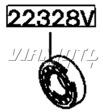 Intermediate Shaft Bearing - Inner - ABS - Mitsubishi EVO 1 CD9A