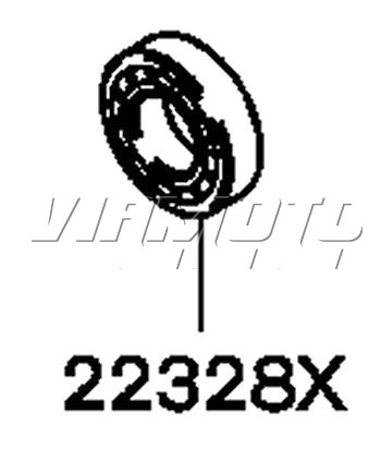 Intermediate Shaft Bearing - Outer - Mitsubishi EVO 1 CD9A