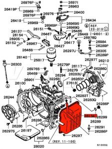 Tiptronic A/T Gearbox Oil Pan - FTO
