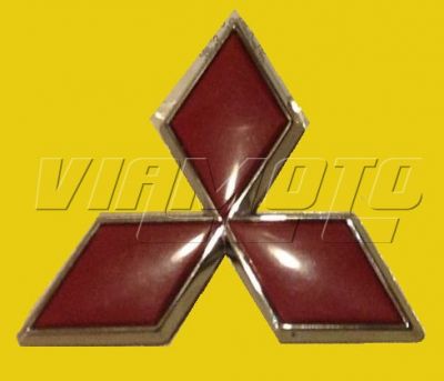 Rear Mitsubishi Diamond Emblem Badge - Mitsubishi Lancer EVO 6 CP9A