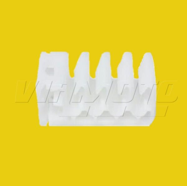 thumbnail image 2 of Genuine OEM Toyota Tail Light Retainer Clips – Nifco America 4-Pack – Yellow Angled Plastic – 81496-21010 2 of 5