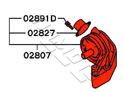 Righthand Engine Mount - FTO V6 DE3A 31/01/1997 onwards
