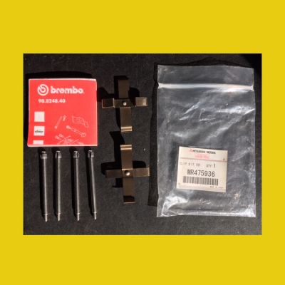Rear Brembo Pad Fitting Kit - Mitsubishi EVO 7 8 CT9A #3
