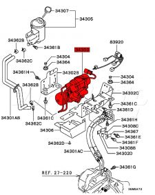 AYC Pump MR534552 - Mitsubishi Lancer EVO 6