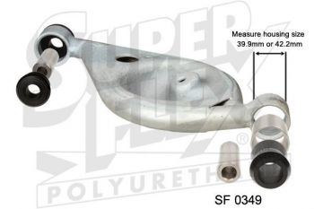 Superflex Bushes -Alfa Romeo GTV & Spider Rear Lower Spring Pan Arm Outer Kit 39.925mm OD Shells #2