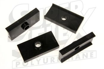 Superflex-Austin Cambridge Rear Leaf Spring Saddle Pad Kit-SF087-0013K