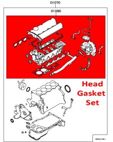 Head Gasket Set - Mitsubishi Lancer GSR 1.8 4WD Turbo CM5A