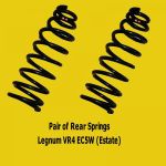 Rear Coil Springs PAIR - Mitsubishi Legnum VR4 EC5W