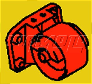 Righthand Gearbox/Engine Mount - Mitsubishi EVO 2 3 CE9A