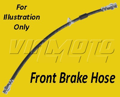 Front Brake Hose - Mitsubishi EVO 10 X CZ4A