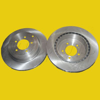 Rear Brake Discs - Pair - Mitsubishi Lancer EVO 10 X CZ4A