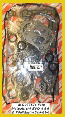 Engine Gasket Set - Engine Overhaul Gasket Set - Mitsubishi EVO 5 6