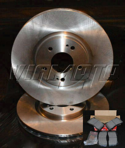 Front Brake Discs 320mm + Brembo Front Brake Pads - Lancer EVO 5 6 CP9A