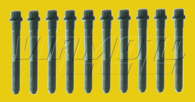 Cylinder Head Bolts x 10 - Lancer GSR 1.8 CD5A