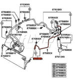 Air Con Pipe to Condenser - FTO