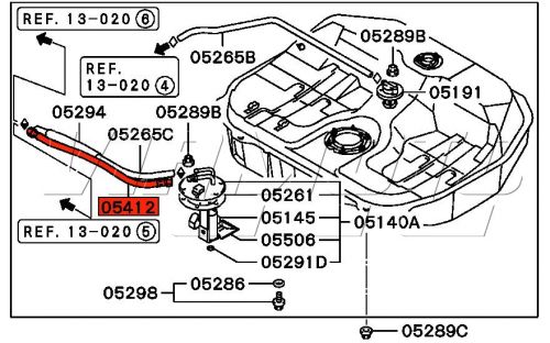 High Pressure Fuel Line to Fuel Pump - FTO