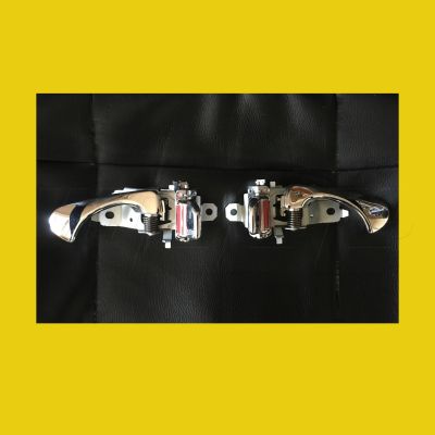 Chrome Interior Door Handles - Pair - Mitsubishi FTO