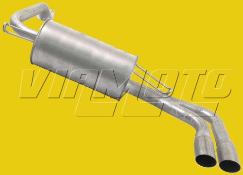 Exhaust Rear Backbox - FTO 1.8/2.0 DE2A DE3A GS/GR Non Mivec Models