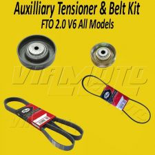 Auxiliary Belt & Tensioner Kit - Mitsubishi FTO 2.0 V6 DE3A