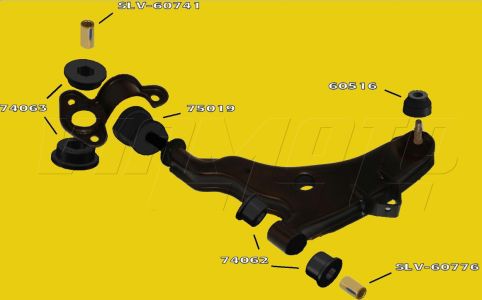 Front Bottom Arm Bush Kit - GTO/3000GT Mk2 10/1993 ONWARDS #2