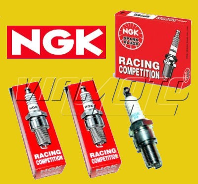 NGK Racing Spark Plugs x 6 - FTO V6 using Nitrous or Turbocharged