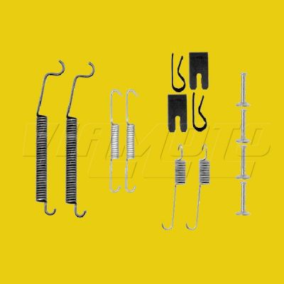 Rear Brake Shoe Fitting Kit - Springs/Clips - Mitsubishi Colt 1.5 Diesel Turbo DI-D Z39A