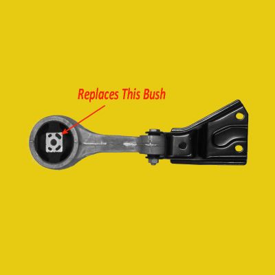 Superflex - Skoda Fabia Mk1/2 Lower Engine Mounting Bush Kit Comp #2