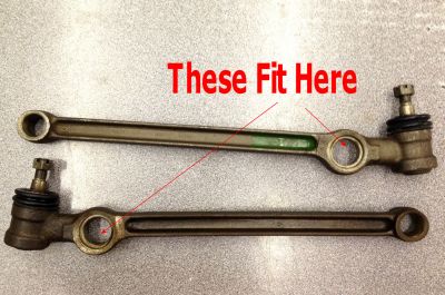 Superflex - Ford Zephyr & Zodiac TCA Outer to ARB/Stabiliser Kit #2